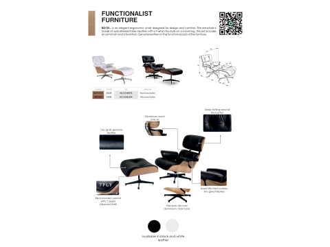 Leaflet - Functionalist furniture
Výsledky prekladov
Výsledok prekladu
Leaflet - Functionalist furniture